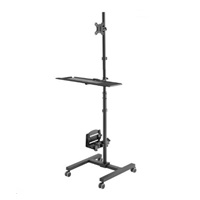 Stojan s držákem na monitor a PC - Fiber Mounts AX793