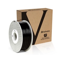 VERBATIM 3D Printer Filament PLA 1.75mm, 335m, 1kg black