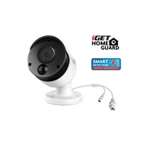 iGET HOMEGUARD HGNVK85304 Kamerový PoE systém se SMART detekcí pohybu, 8-kanálový FullHD NVR + 4x FullHD venkovní kamera