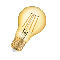 OSRAM Vintage 1906 LED CL A Filament GOLD 4W 824 E27 410lm 2400K (CRI 80) 15000h A++ (Krabička 1ks)