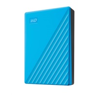 WD My Passport Portable 4TB, Externí HDD, USB 3.0, modrá
