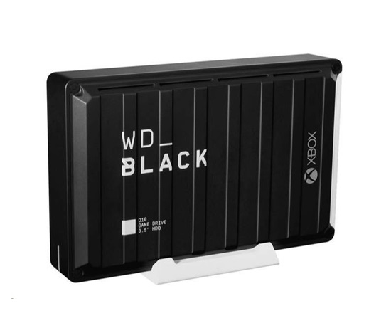 WD BLACK D10 Game Drive pro Xbox 12TB, Externí HDD, USB 3.0, černá