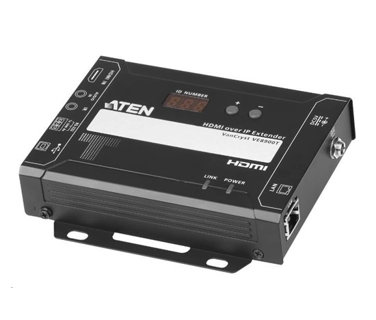 ATEN HDMI Extender over IP do 100m, 4K@60Hz, RS-232, IR, audio - transmitter modul