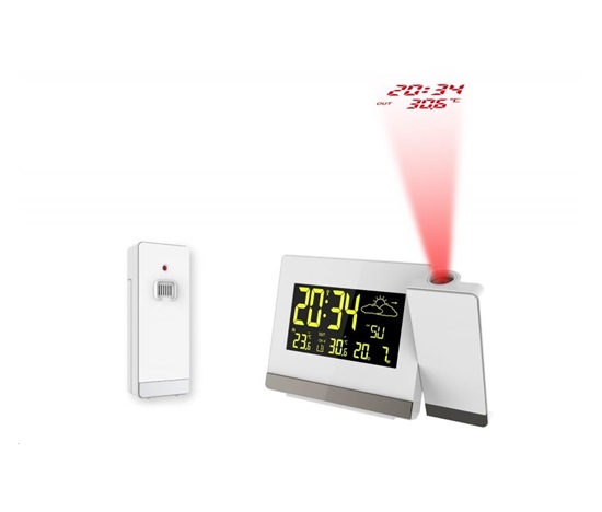 TechnoLine WT 549 - meteorologická stanice s projekcí a měřením vnitřní a vnější teploty