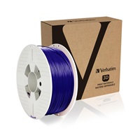 VERBATIM 3D Printer Filament PLA 1.75mm, 335m, 1kg blue (OLD PN 55269)