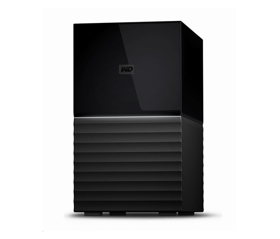 WD My Book Duo 28TB, Externí HDD, 2x USB 3.0, 1xUSB-C, RAID 0, 1, černá