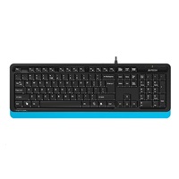A4tech FK10 FSTYLER, klávesnice, CZ/US, USB, modrá barva