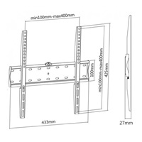 Reflecta PLANO Slim 55-4040 nástěnný TV držák
