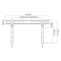 Reflecta SLIM 70-8040 nástěnný TV držák