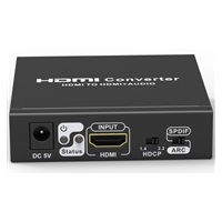 PREMIUMCORD Převodník - 4K@60Hz Audio Extractor ARC,HDR,výstupy: stereo jack, SPDIF, RCA