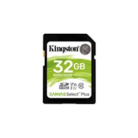 Kingston SDHC karta 32GB SecureDigital Canvas Select Plus (SDHC) 100R Class 10 UHS-I