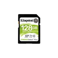 Kingston 128GB SecureDigital Canvas Select Plus (SDXC) 100R 85W Class 10 UHS-I