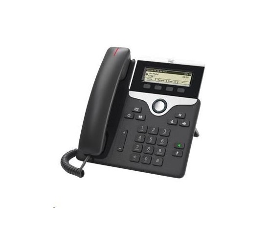 Cisco CP-7811-3PCC-K9=, VoIP telefon, 1line, 2x10/100, displej, PoE