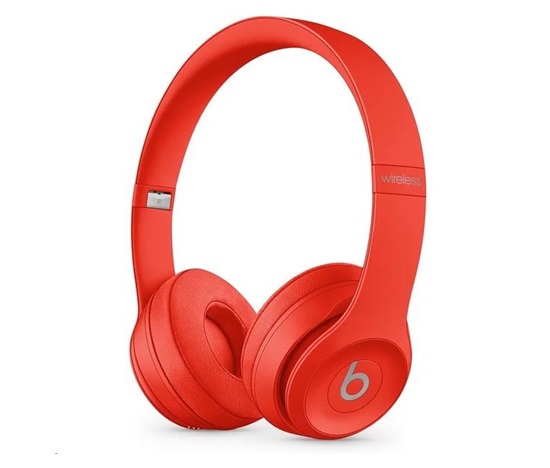 Beats Solo3 Wireless Headphones - Red