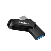 SanDisk Flash Disk 128GB Ultra Dual Drive Go, USB-C 3.2, Černá