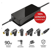 TRUST napájecí adaptér MAXO pro notebooky LENOVO 90W, vč. koncovek