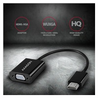 AXAGON RVH-VGN, HDMI -> VGA redukcja / adapter, FullHD, 1920*1200