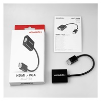 AXAGON RVH-VGN, HDMI -> VGA redukcja / adapter, FullHD, 1920*1200