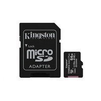 Kingston MicroSDXC karta 64GB micSDXC Canvas Select Plus 100R A1 C10 Card + SD adaptér