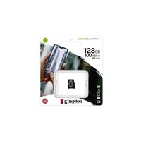 Kingston MicroSDXC karta 128GB Canvas Select Plus 100R A1 C10 - 1 ks