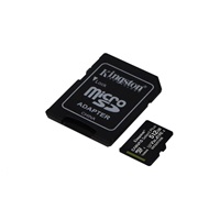 Kingston MicroSDXC karta 512GB Canvas Select Plus 100R A1 C10 Card + SD adaptér