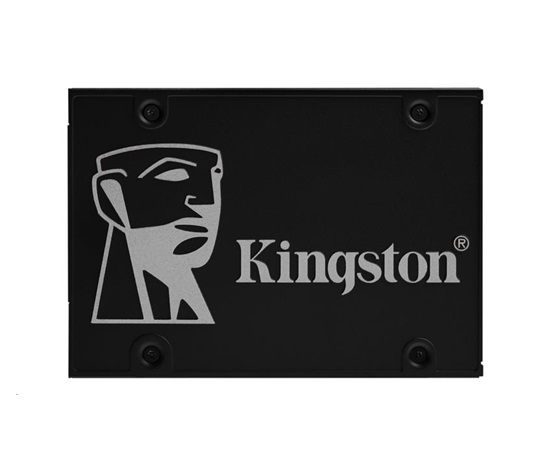 Kingston SSD 512GB KC600 SATA3 2.5" (R:550, W:520MB/s)