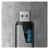 AXAGON CRE-SAC, USB3.2 Gen 1 Type-C + Type-A zewnętrzny czytnik kart SD/microSD