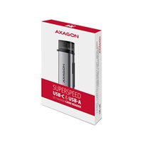 AXAGON CRE-SAC, USB3.2 Gen 1 Type-C + Type-A zewnętrzny czytnik kart SD/microSD