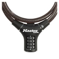 Master Lock Ocelové kombinační lanko na kolo  8229EURDPRO - 0,9m