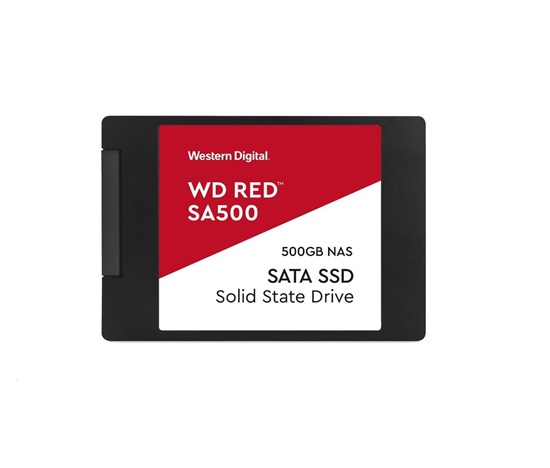 WD RED SSD 3D NAND WDS500G1R0A 500GB SATA/600, (R:560, W:530MB/s), 2.5"