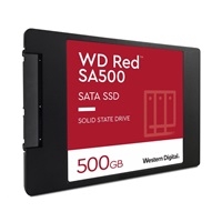 WD RED SSD 3D NAND WDS500G1R0A 500GB SATA/600, (R:560, W:530MB/s), 2.5"