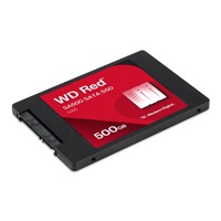 WD RED SSD 3D NAND WDS500G1R0A 500GB SATA/600 Powered by SanDisk, (R:560, W:530MB/s), 2.5"
