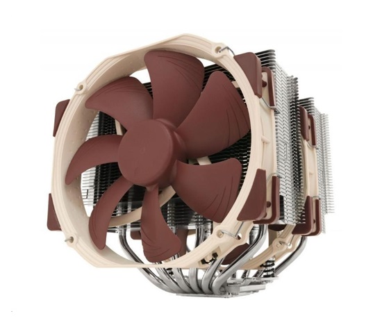 BAZAR NOCTUA Chladič CPU NH-D15, 2x 140mm, LGA1851, AM5, hnědá/stříbrná (poškozený obal)