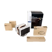 BAZAR NOCTUA Chladič CPU NH-D15, 2x 140mm, LGA1851, AM5, hnědá/stříbrná (poškozený obal)