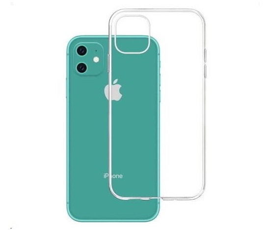 3mk Clear Case pro Apple iPhone 11, čirá
