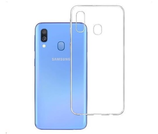 3mk ochranný kryt Clear Case pro Samsung Galaxy A40 (SM-A405), čirý