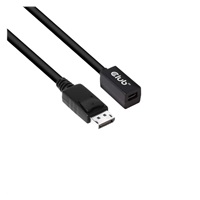 Club3D Prodlužovací kabel Mini DisplayPort 1.4 na DisplayPort 8K 60Hz DSC 1.2 HBR3 HDR Bidirectional (F/M), 1m