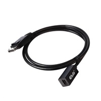 Club3D Prodlužovací kabel Mini DisplayPort 1.4 na DisplayPort 8K 60Hz DSC 1.2 HBR3 HDR Bidirectional (F/M), 1m