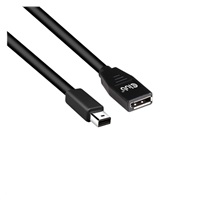 Club3D Prodlužovací kabel Mini DisplayPort 1.4 na DisplayPort 8K 60Hz DSC 1.2 HBR3 HDR Bidirectional (M/F), 1m