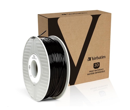 VERBATIM 3D Printer Filament ABS 2.85mm, 152m, 1kg black (OLD PN 55018)