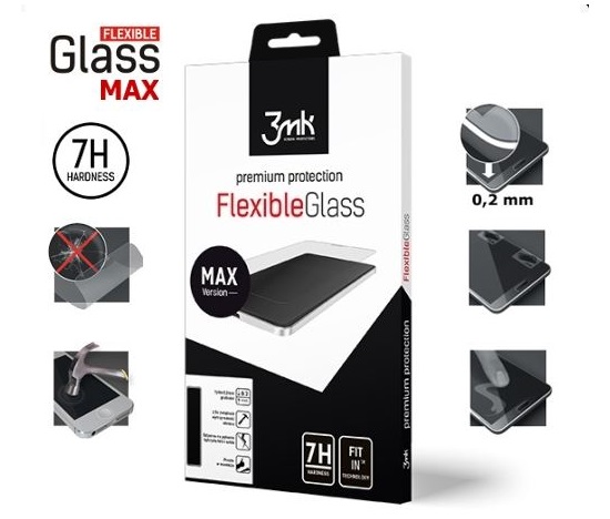 3mk FlexibleGlass Max pro Honor 8, černá