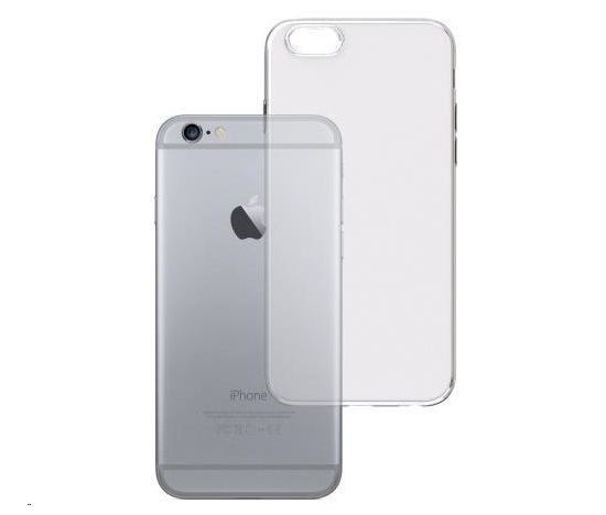 3mk ochranný kryt Clear Case pro Apple iPhone 6, 6s, čirý