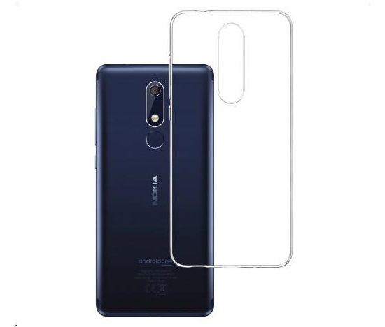 3mk Clear Case pro Nokia 5.1 ,čirá