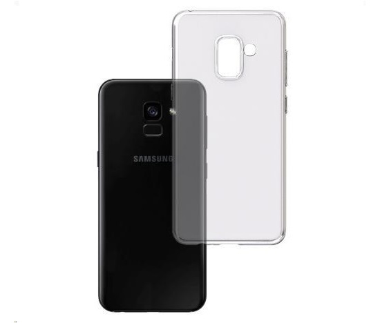 3mk Clear Case pro Samsung Galaxy A8 2018 (SM-A530), čirá