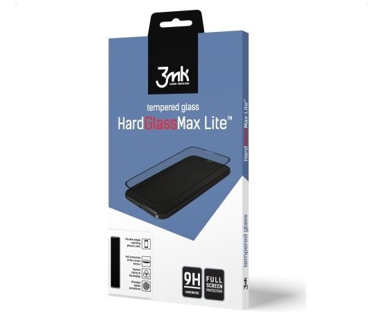 3mk tvrzené sklo HardGlass Max Lite pro Apple iPhone XR, černá