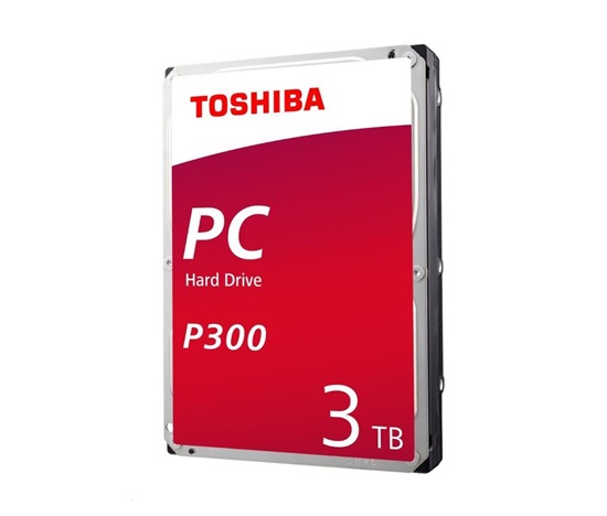 TOSHIBA HDD P300 Desktop PC (SMR) 4TB, SATA III, 5400 rpm, 128MB cache, 3,5", BULK