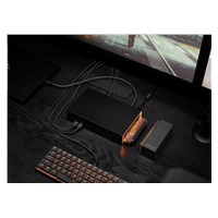 SEAGATE Dokovací stanice FIRECUDA GAMING DOC, Thunderbolt 3, s rozšiřitelným NVMe + 4TB HDD
