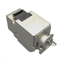 MULTIPACK 24 szt. - keystony Solarix CAT5E STP RJ45 czarny samozaciskowe