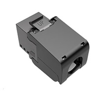 Solarix MULTIPACK 24 ks - keystone CAT5E UTP RJ45 černý samořezný SXKJ-5E-UTP-BK-SA