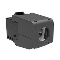 Solarix MULTIPACK 24 ks - keystone CAT5E UTP RJ45 černý samořezný SXKJ-5E-UTP-BK-SA